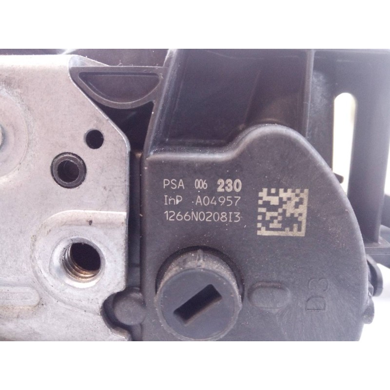 Recambio de cerradura puerta delantera derecha para peugeot 5008 allure referencia OEM IAM 1266N020813  E1-A4-32-2