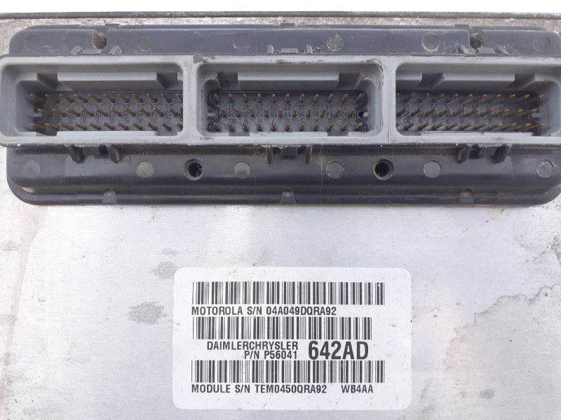 Recambio de centralita motor uce para jeep gr.cherokee (wj/wg) 3.1 td laredo referencia OEM IAM P56041642AD  E3-B6-18-5