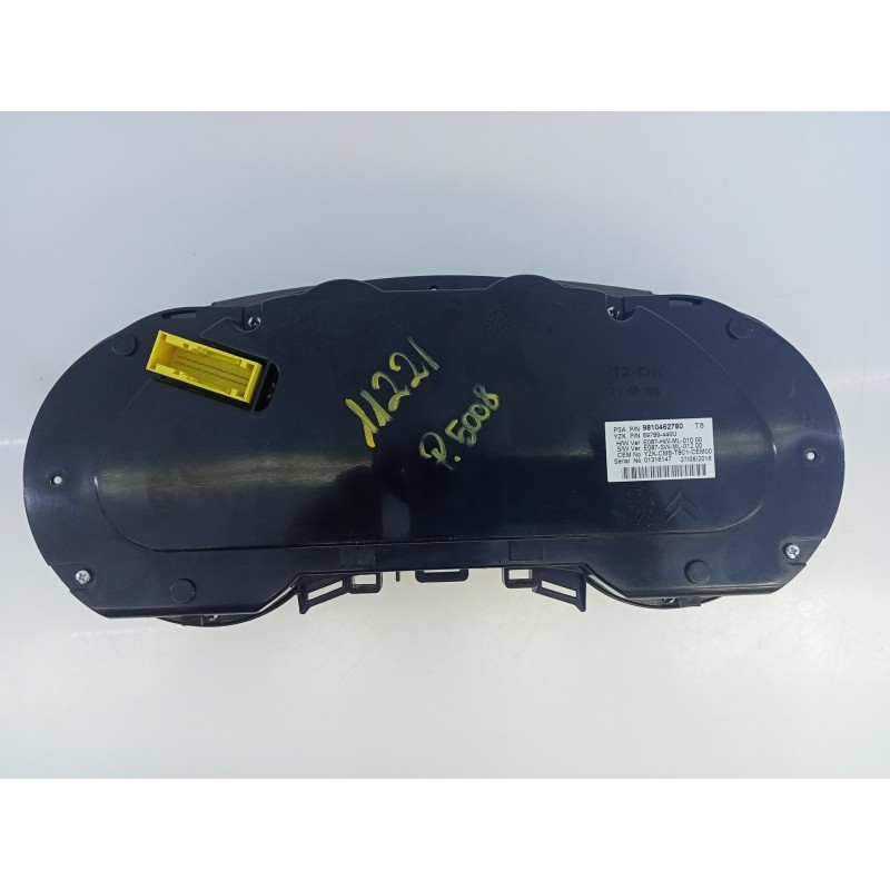 Recambio de cuadro instrumentos para peugeot 5008 allure referencia OEM IAM 9810462780  E3-B2-25-4