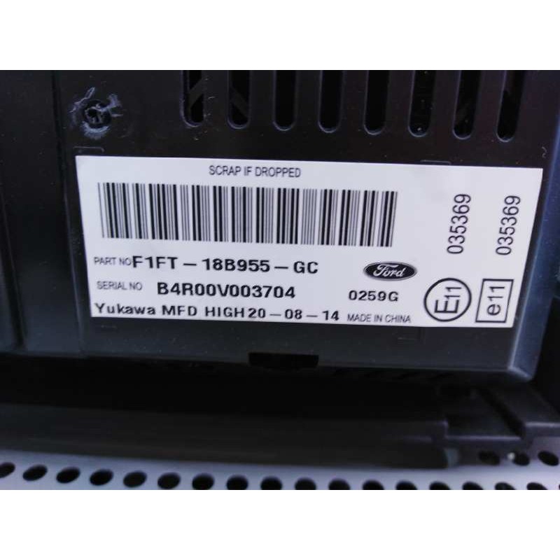 Recambio de sistema audio / radio cd para ford focus turn. business referencia OEM IAM F1ET18K811BC F1FT188955GC E3-B3-39-2
