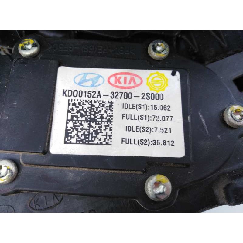 Recambio de pedal acelerador para kia sportage drive 4x2 referencia OEM IAM 327002S000  E3-A3-34-1