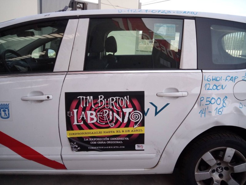 Recambio de puerta trasera izquierda para peugeot 5008 allure referencia OEM IAM   