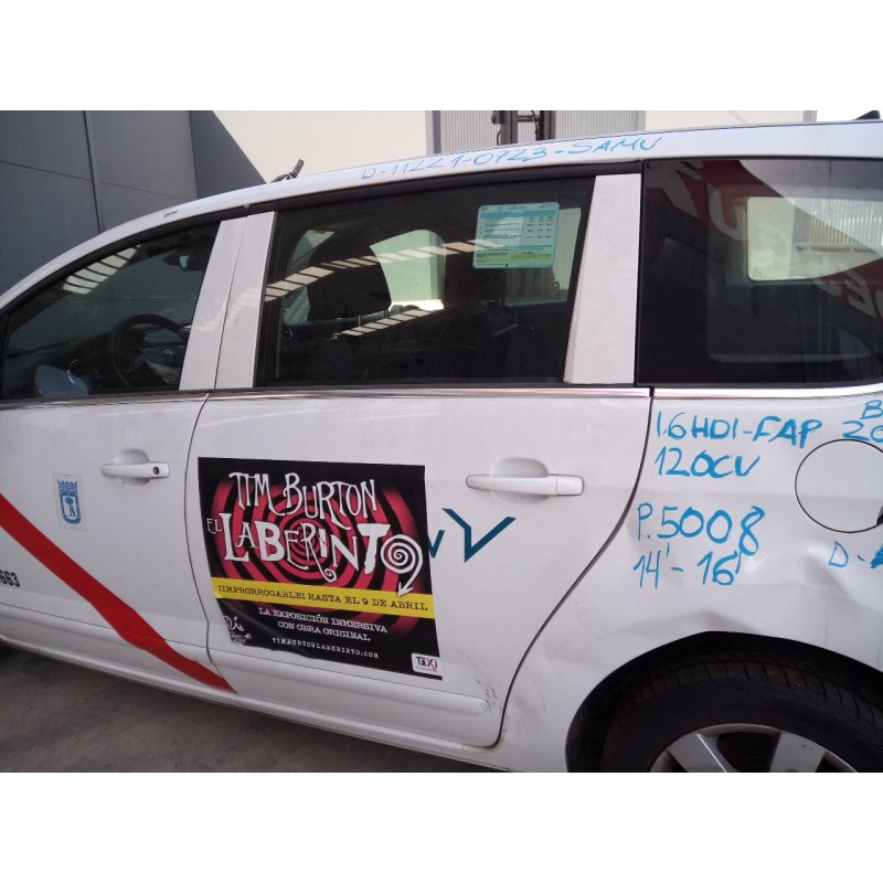 Recambio de puerta trasera izquierda para peugeot 5008 allure referencia OEM IAM   