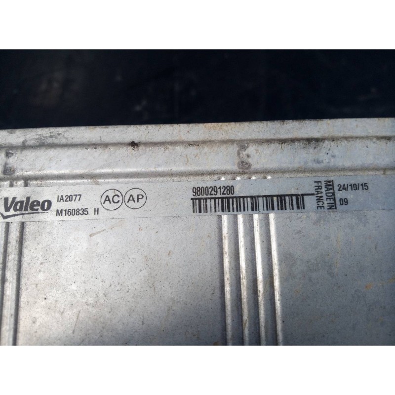 Recambio de intercooler para citroën c4 lim. feel referencia OEM IAM 9800291280  P2-B10-8