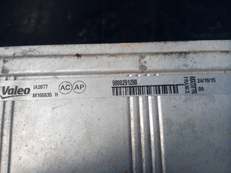 Recambio de intercooler para citroën c4 lim. feel referencia OEM IAM 9800291280  P2-B10-8