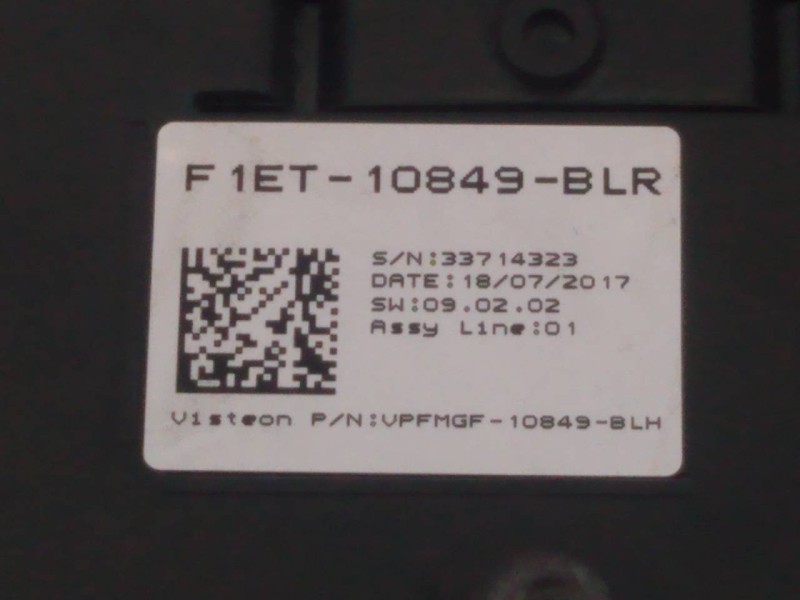 Recambio de cuadro instrumentos para ford c-max (ceu) titanium referencia OEM IAM F1ET10849BLR F1ET14F094BB E2-B3-24-2
