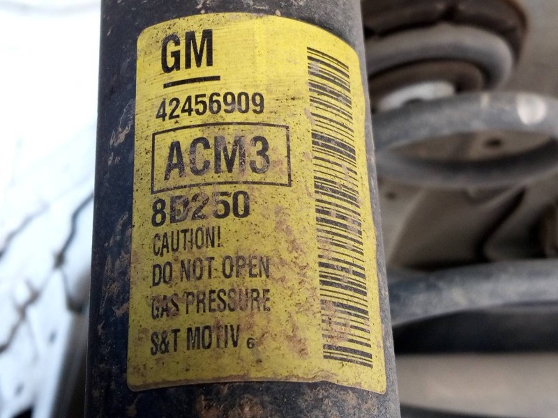 Recambio de amortiguador trasero izquierdo para opel mokka x selective start/stop referencia OEM IAM 42456909  