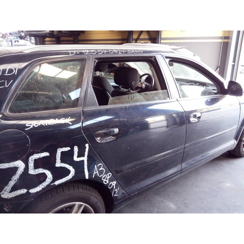 Recambio de puerta trasera derecha para audi a3 sportback (8p) 1.6 tdi ambiente referencia OEM IAM   