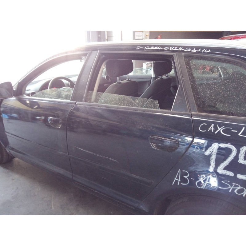 Recambio de puerta trasera izquierda para audi a3 sportback (8p) 1.6 tdi ambiente referencia OEM IAM   