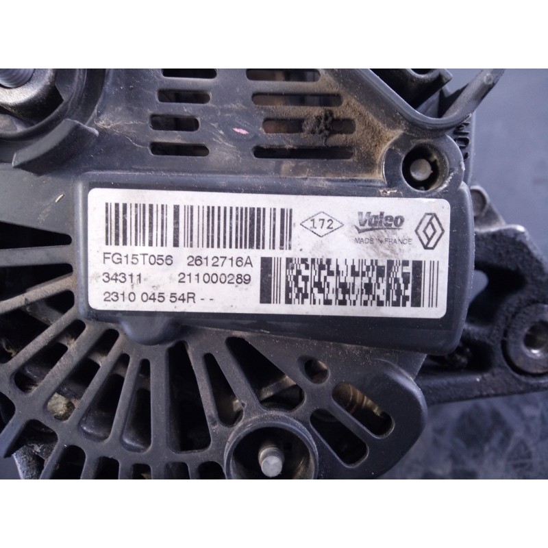 Recambio de alternador para renault scenic iii dynamique referencia OEM IAM 231004554R FG15T0582612716A P3-A4-9-3