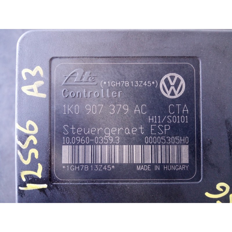 Recambio de abs para audi a3 (8p) 2.0 tdi ambition (dpf) (125kw) referencia OEM IAM 1K0614517AF 0K0907379AC P3-B8-17-2