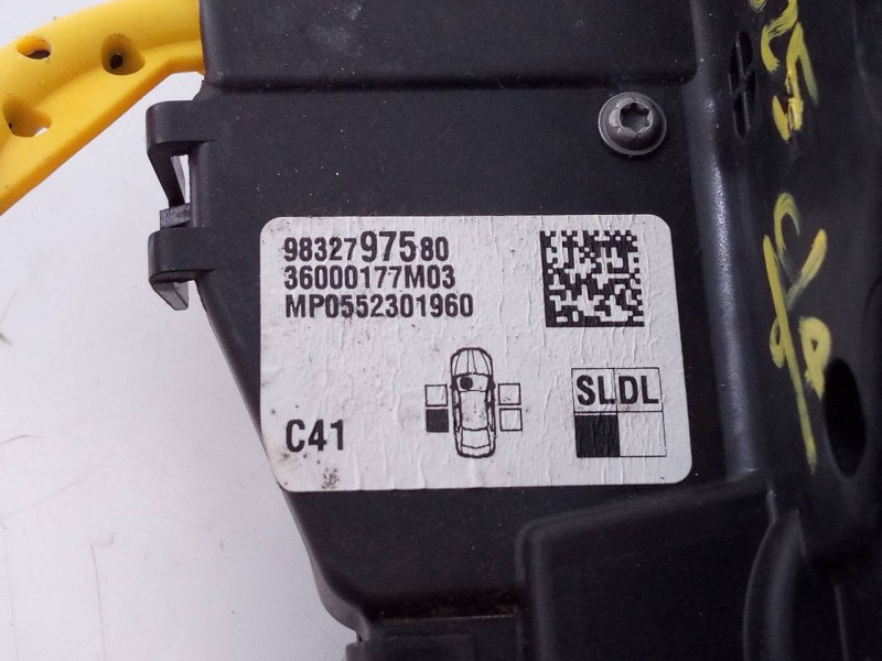 Recambio de cerradura puerta trasera izquierda para citroën c4 iii seduction referencia OEM IAM 9832797580 36000177M03 E1-A4-52-