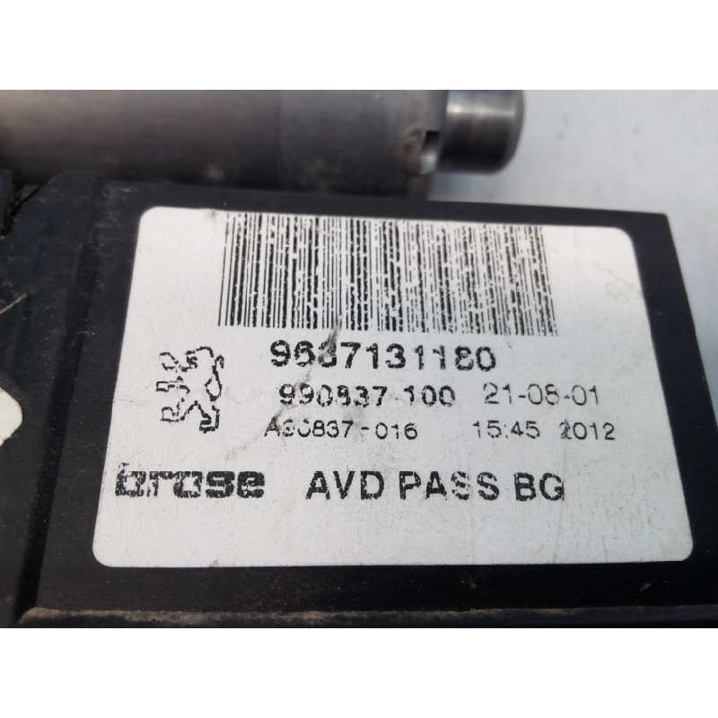 Recambio de motor elevalunas delantero izquierdo para peugeot 206 berlina 2.0 hdi cat referencia OEM IAM 9637131180  E3-B2-48-2