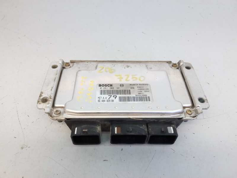 Recambio de centralita motor uce para peugeot 206 4-trg. 1.6 16v cat referencia OEM IAM 0261208101  E3-B2-48-2