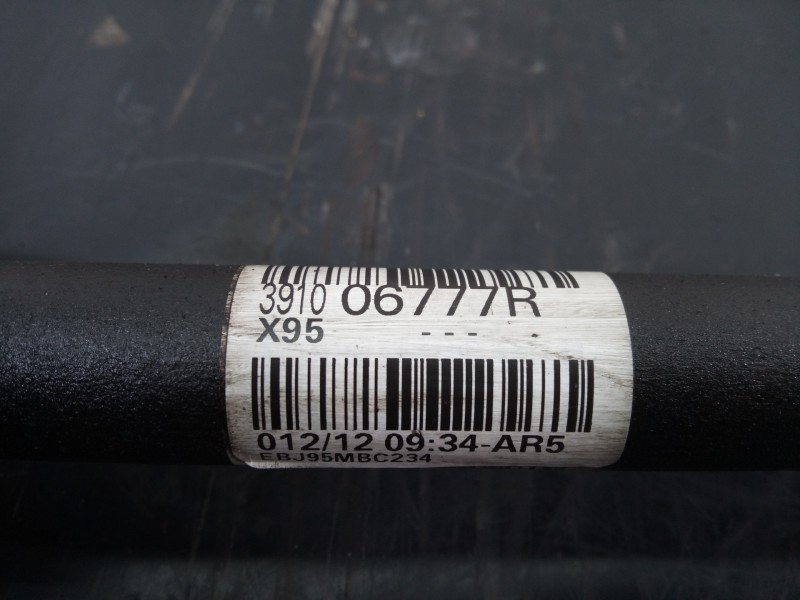 Recambio de transmision delantera derecha para renault scenic iii dynamique referencia OEM IAM 391006777R  P1-A6-23