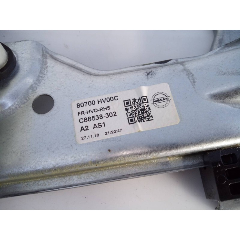 Recambio de elevalunas delantero derecho para nissan qashqai (j11) acenta referencia OEM IAM   E2-A4-49-1