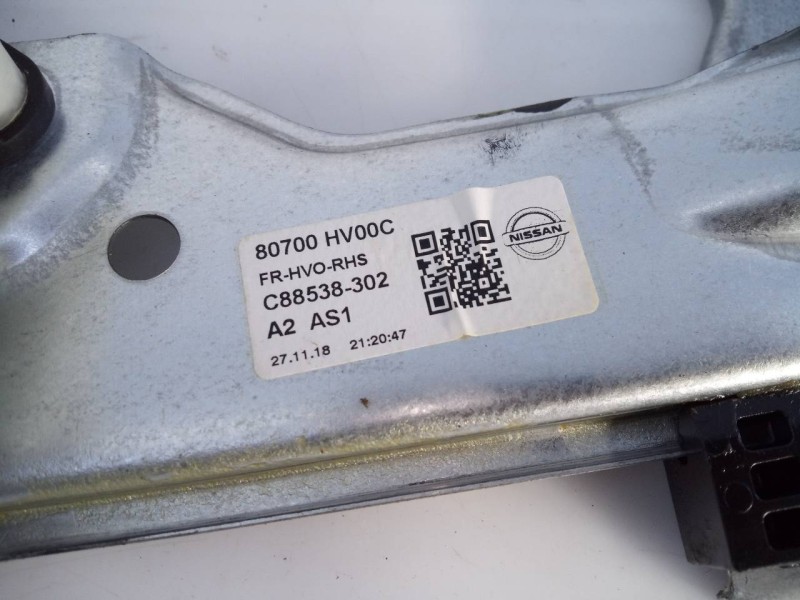 Recambio de elevalunas delantero derecho para nissan qashqai (j11) acenta referencia OEM IAM   E2-A4-49-1