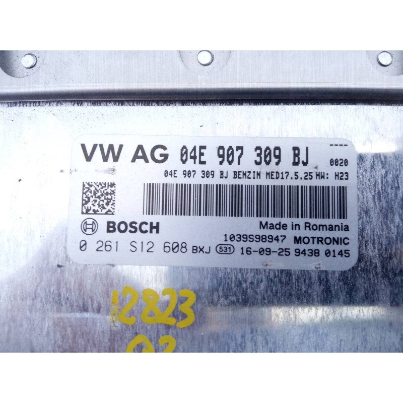 Recambio de centralita motor uce para audi q2 (gab) design edition referencia OEM IAM 04E907309BJ 0261S12608 E2-A1-30-3