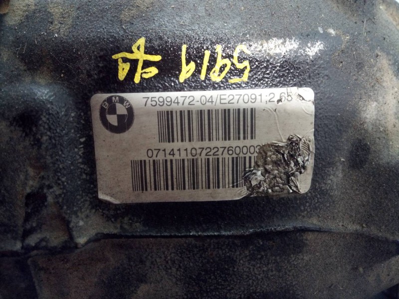 Recambio de diferencial trasero para bmw serie 2 coupe (f22) 218d referencia OEM IAM 754158002 758949304 P1-B6-4