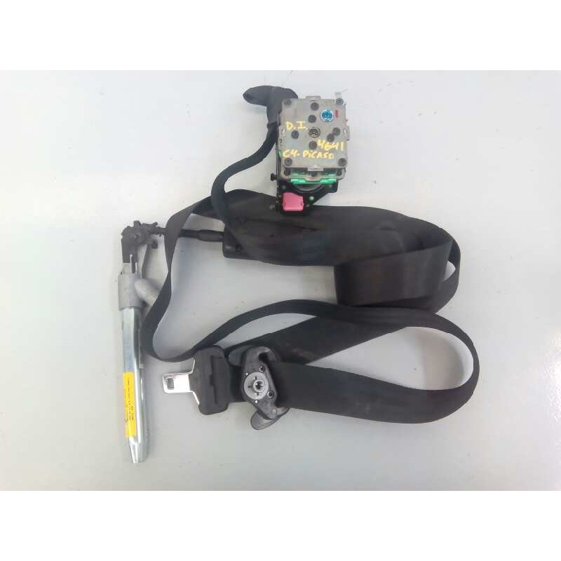 Recambio de cinturon seguridad delantero izquierdo para citroen c4 picasso exclusive referencia OEM IAM 9654964477  