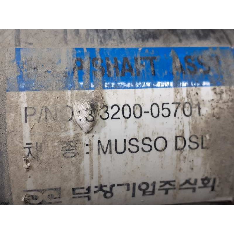 Recambio de transmision central para ssangyong musso 2.3 tdi referencia OEM IAM   P1-A1-32