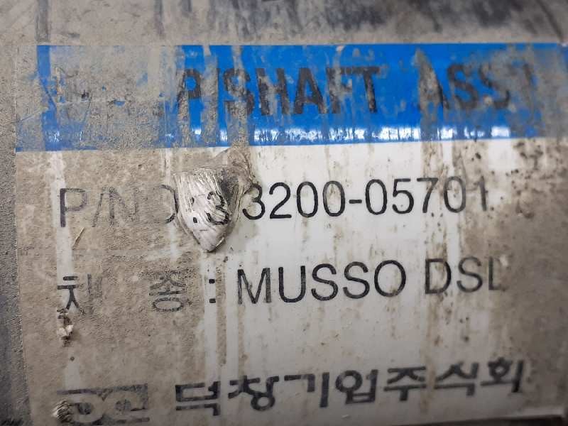 Recambio de transmision central para ssangyong musso 2.3 tdi referencia OEM IAM   P1-A1-32