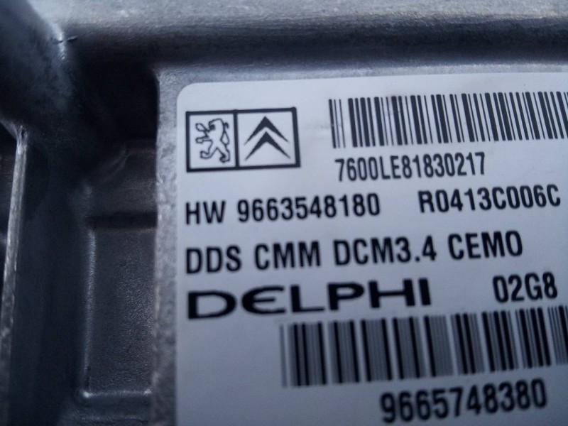 Recambio de centralita motor uce para peugeot 407 premium referencia OEM IAM 9663548180 9665748380 E3-B2-40-1