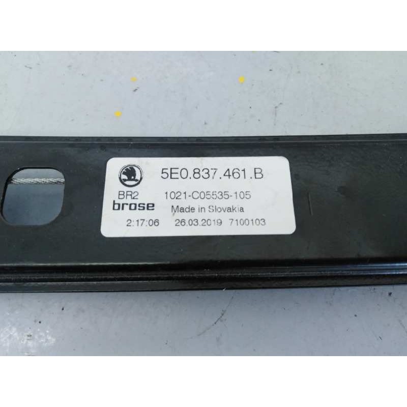 Recambio de elevalunas delantero izquierdo para skoda octavia lim. (5e3) ambition referencia OEM IAM 5E0837461B  E1-A5-40-1