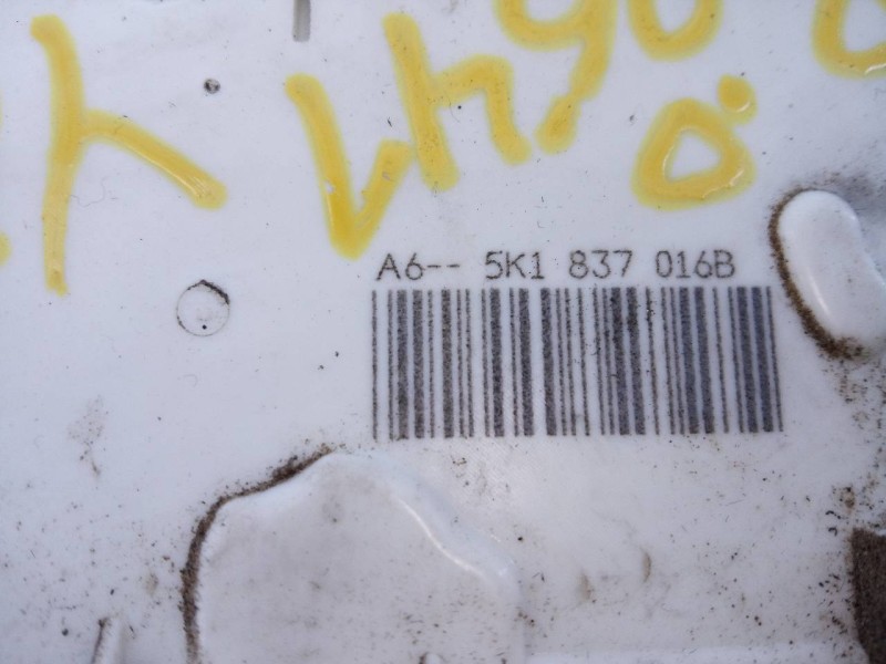 Recambio de cerradura puerta delantera derecha para skoda yeti active referencia OEM IAM 5K1837016B  E1-A5-4-1