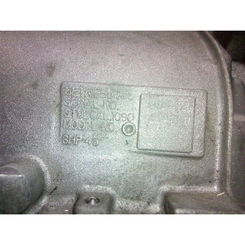 Recambio de caja cambios para bmw x1 (e84) sdrive 18d referencia OEM IAM 8HP45 1026723 M1-A2-105