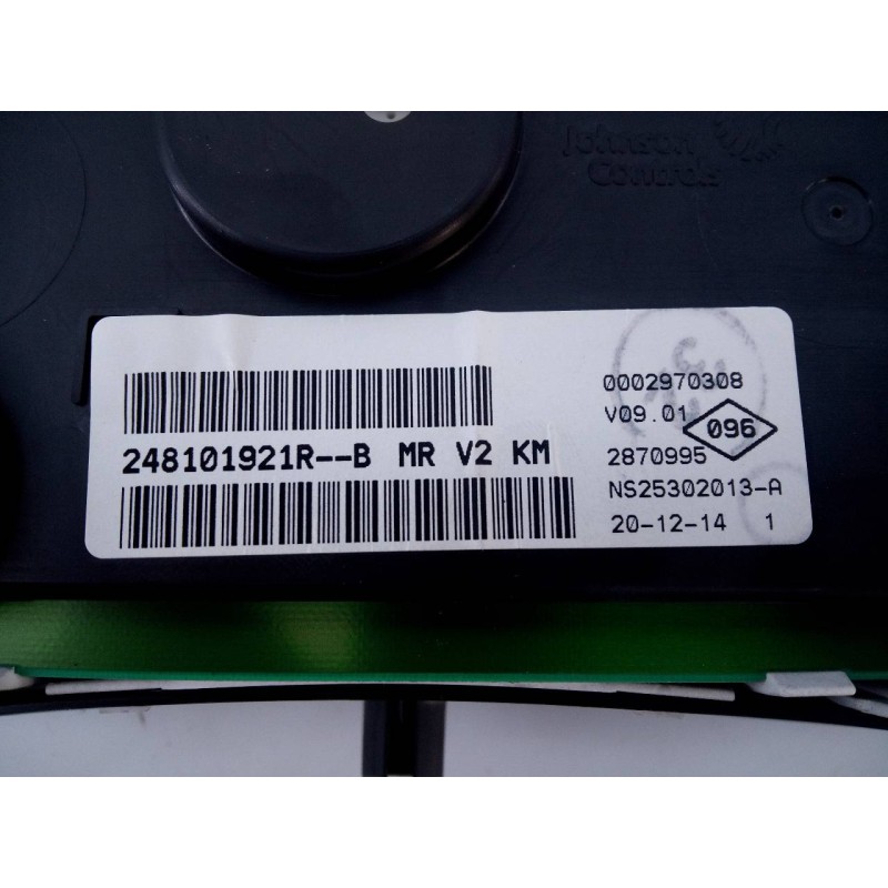 Recambio de cuadro instrumentos para dacia sandero stepway referencia OEM IAM 248101921R  E2-A1-35-2