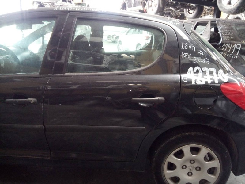 Recambio de puerta trasera izquierda para peugeot 207 active referencia OEM IAM   