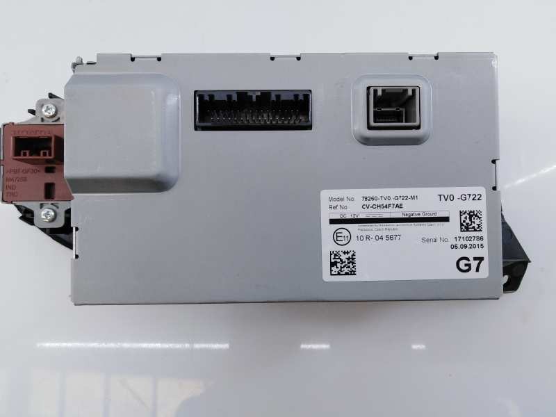 Recambio de pantalla multifuncion para honda civic tourer (fk) comfort referencia OEM IAM 17102786 78260TV0G722 E3-B5-18-3