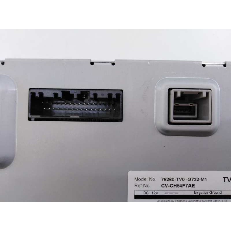 Recambio de pantalla multifuncion para honda civic tourer (fk) comfort referencia OEM IAM 17102786 78260TV0G722 E3-B5-18-3