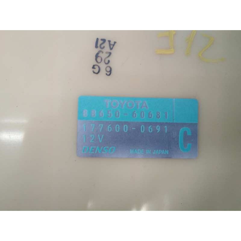 Recambio de modulo electronico para toyota land cruiser (j12) 3.0 d4-d vxl referencia OEM IAM 8865060681 1776000691 E3-B2-18-3
