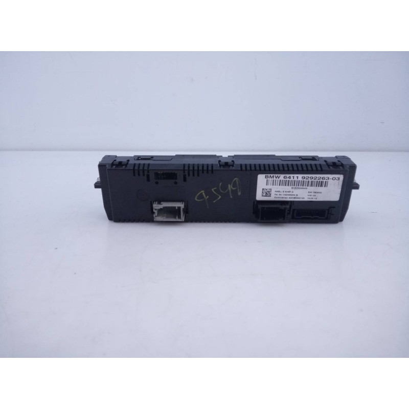 Recambio de mando climatizador para bmw x1 (e84) sdrive 18d referencia OEM IAM 6411929226303 BH929226303 E3-A2-26-1