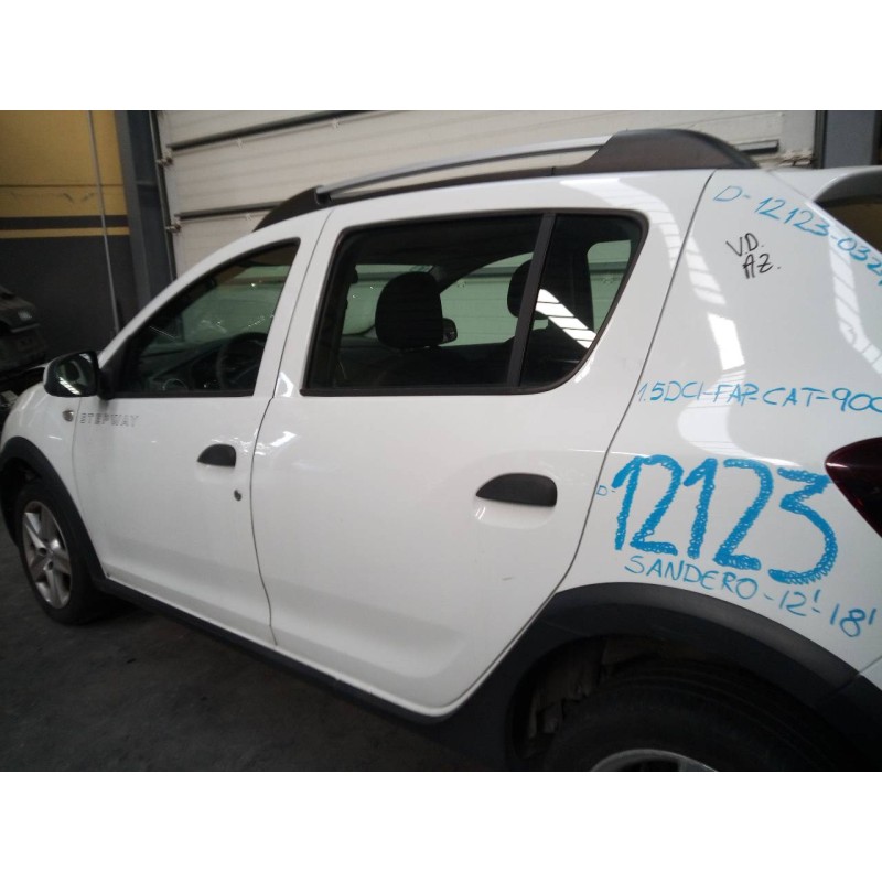 Recambio de puerta trasera izquierda para dacia sandero stepway referencia OEM IAM   