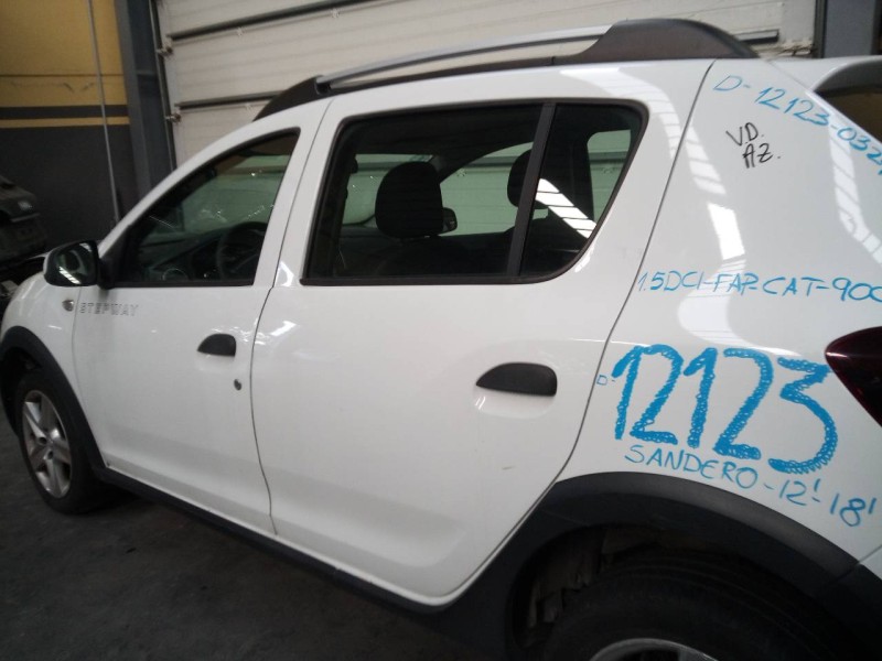 Recambio de puerta trasera izquierda para dacia sandero stepway referencia OEM IAM   
