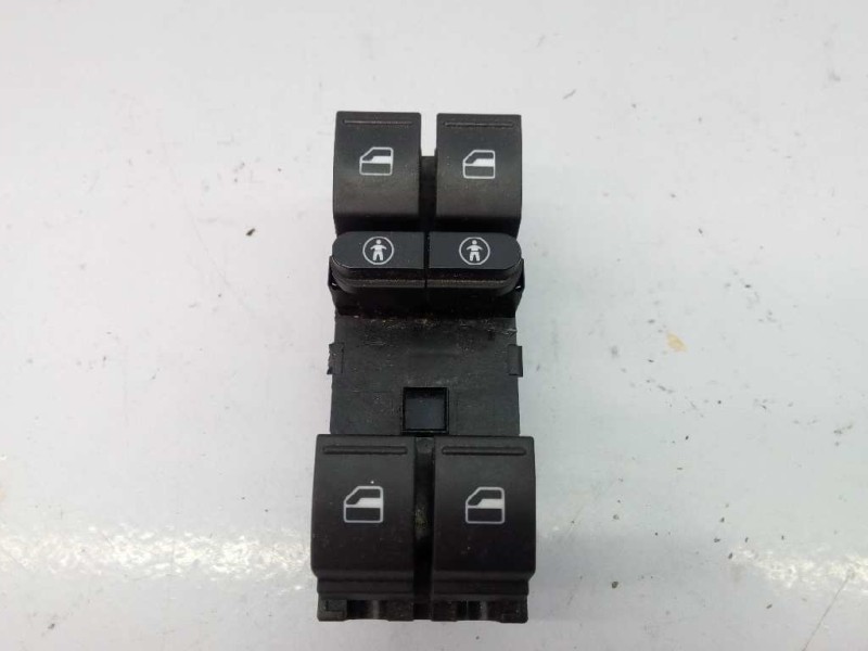 Recambio de mando elevalunas delantero izquierdo para volkswagen touareg (7l6) v6 tdi referencia OEM IAM 7L6959857E  E2-A1-18-2