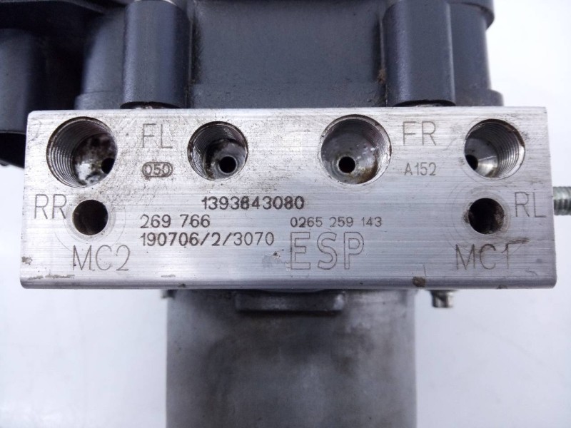 Recambio de abs para citroën jumper kasten furgon referencia OEM IAM 1393843080 0265259143 P3-A8-23-5