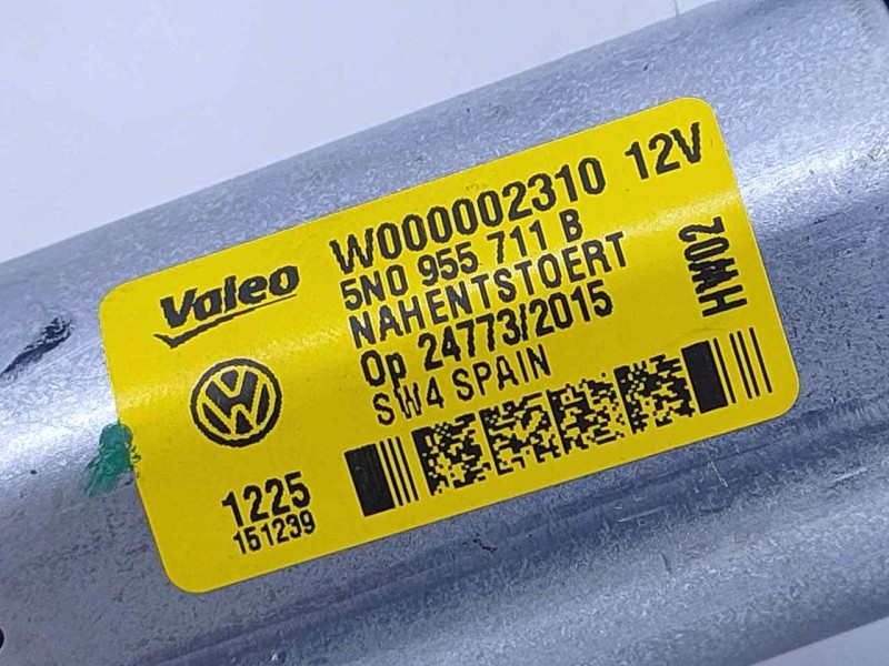 Recambio de motor limpia trasero para volkswagen tiguan (5n2) r-line bluemotion referencia OEM IAM 5N0955711B W000002310 E1-B6-4