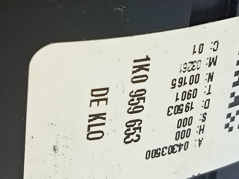 Recambio de anillo airbag para audi a3 (8p) 1.6 ambition referencia OEM IAM 1K0959653  E2-A1-4-3