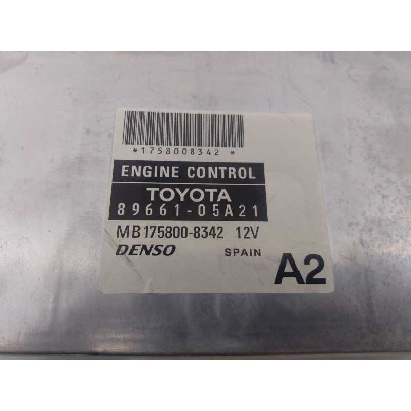 Recambio de centralita motor uce para toyota avensis wagon (t25) 2.2 d-4d sol referencia OEM IAM 8966105A21  E3-B2-14-4