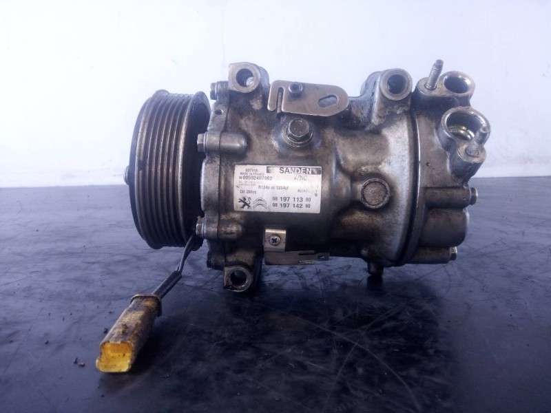 Recambio de compresor aire acondicionado para citroën jumper kasten furgon referencia OEM IAM 9819711380 9819714280 P3-A3-9-2