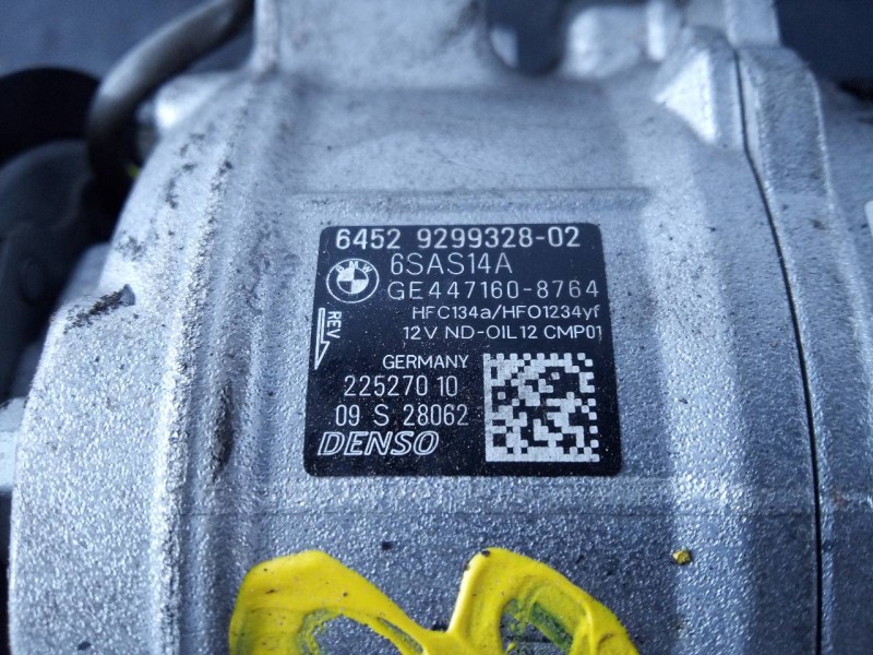 Recambio de compresor aire acondicionado para bmw serie 3 lim. (f30) 318d referencia OEM IAM 6452929932802 GE4471608764 P3-A1-17