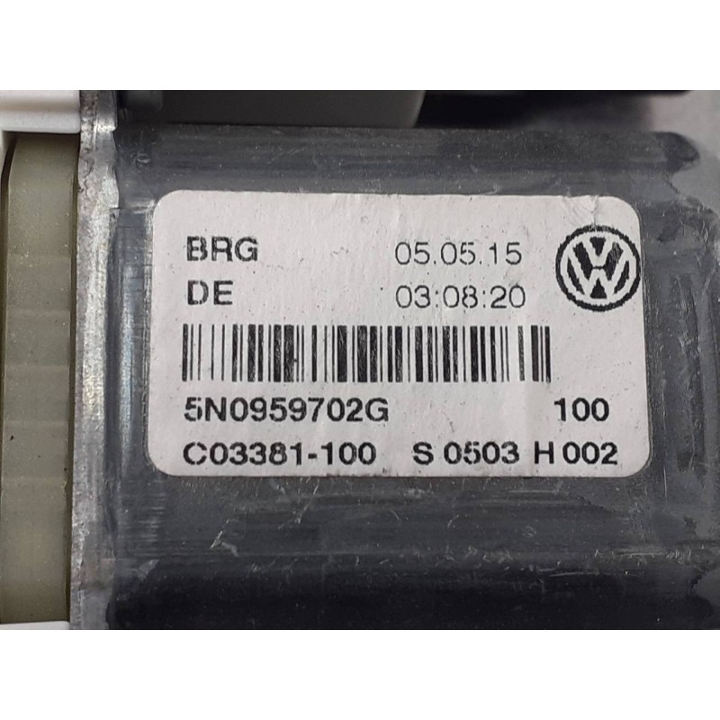 Recambio de elevalunas delantero derecho para volkswagen tiguan (5n2) sport 4motion bluemotion referencia OEM IAM 5N0959702G  P2