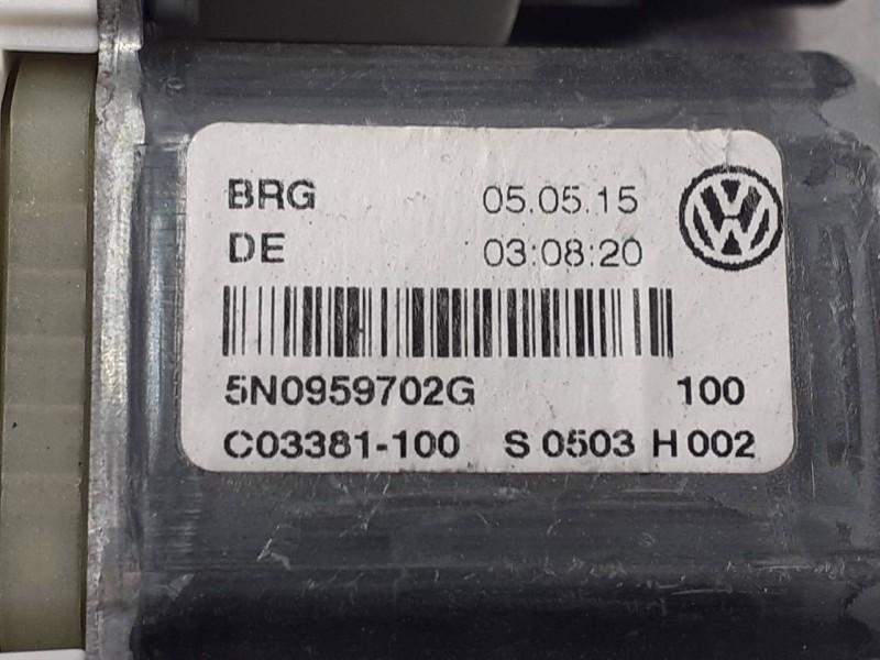 Recambio de elevalunas delantero derecho para volkswagen tiguan (5n2) sport 4motion bluemotion referencia OEM IAM 5N0959702G  P2