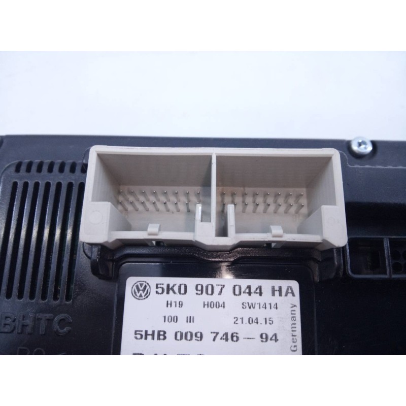 Recambio de mando climatizador para volkswagen tiguan (5n2) sport 4motion bluemotion referencia OEM IAM 5K0907044HA  E2-A1-34-1