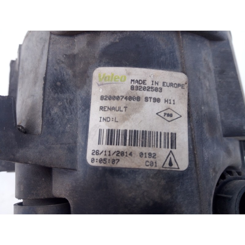 Recambio de faro antiniebla izquierdo para renault megane iii berlina 5 p limited referencia OEM IAM 8200074008 89202503 E1-A1-3