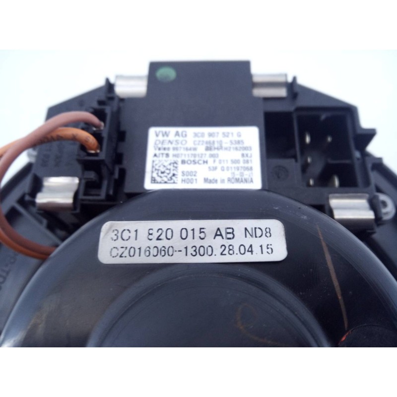 Recambio de ventilador calefaccion para volkswagen tiguan (5n2) sport 4motion bluemotion referencia OEM IAM 3C1820015AB 3C090752